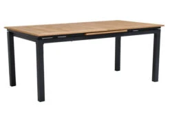 OUTFLEXX Esstischgarnitur, OUTFLEXX® Anthrazit Matt, Alu / Teak / Textil, Ausziehtisch 180/240x100cm, 8 Multipo -Ausgewählte Gartenmöbelgeschäfte 22192 9.jpg