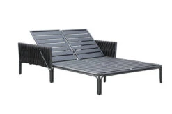 OUTFLEXX Mermaid Doppelliege, Anthrazit, Aluminium/XL Rope, 140x56x132 Cm, Inkl. Polster -Ausgewählte Gartenmöbelgeschäfte 22310 3.jpg
