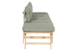 OUTFLEXX Lounge/Liege, FSC Akazie, Teakoptik, 192x70x60cm, Inkl. Polster, Grün -Ausgewählte Gartenmöbelgeschäfte 22356 12.jpg