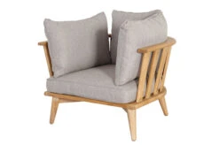 OUTFLEXX Loungeset, Hellgrau, Akazie, Teak-Look, Inkl. Polster, 4 Personen -Ausgewählte Gartenmöbelgeschäfte 22379 12.jpg