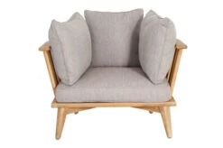 OUTFLEXX Loungeset, Hellgrau, Akazie, Teak-Look, Inkl. Polster, 4 Personen -Ausgewählte Gartenmöbelgeschäfte 22379 13.jpg