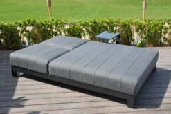 OUTFLEXX Doppelliegen, Anthrazit/flanelle, Alu/Sunbrella, 203x143x40/100, Höhenverstellbare Rückenlehne -Ausgewählte Gartenmöbelgeschäfte 22412 4.jpg