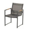 HARTMAN Fontaine Diningsessel, Anthrazit/schwarz, Alu/Teak, 63x59x86cm, FSC-Teak Armlehnen 1 HARTMAN Fontaine Diningsessel, Anthrazit/schwarz, Alu/Teak, 63x59x86cm, FSC-Teak Armlehnen -Ausgewählte Gartenmöbelgeschäfte 22437 6.jpg