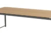 HARTMAN Fontaine Esstisch, Anthrazit/beige, Aluminium/Teak, 220x100cm, U-Gestell, FSC Teak -Ausgewählte Gartenmöbelgeschäfte 22438 6.jpg