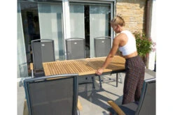 HARTMAN Silencio / RaffaeloSitzgruppe, Xerix/natur, Alu/Teak, 6 Multipo, 160/220x90cm, FSC-Teak Armlehnen -Ausgewählte Gartenmöbelgeschäfte 22443 9.jpg