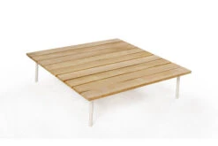 OUTFLEXX Vail Loungemöbel, Weiß/natur/actionlinen, Alu/FSC-Teakholz/Sunbrella, Für Bis Zu 7 Personen, Seitenablagen Aus Teak -Ausgewählte Gartenmöbelgeschäfte 22547 9.jpg