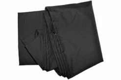 OUTTECH Schutzhülle In L-Form Für Lounges, Schwarz, Ripstop-Polyester, 270x270x100x70cm, Atmungsaktiv