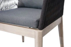 Ploß Arendal Sitzgruppe, Schwarz/grau, Rope/FSC-Akazie, 6 Sessel, Tisch 200 X 100 Cm, Oval -Ausgewählte Gartenmöbelgeschäfte 22678 7.jpg