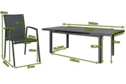 STERN New Top Esstischgarnitur, Anthrazit, Alu / Glas / Textil, Tisch 180/240x100cm, 8 Stapelsessel 20 STERN New Top Esstischgarnitur, Anthrazit, Alu / Glas / Textil, Tisch 180/240x100cm, 8 Stapelsessel -Ausgewählte Gartenmöbelgeschäfte 22990 5.jpg