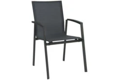 STERN New Top Esstischgarnitur, Anthrazit, Alu / Glas / Textil, Tisch 180/240x100cm, 4 Stapel-, 2 Klappsessel 20 STERN New Top Esstischgarnitur, Anthrazit, Alu / Glas / Textil, Tisch 180/240x100cm, 4 Stapel-, 2 Klappsessel -Ausgewählte Gartenmöbelgeschäfte 22991 3.jpg