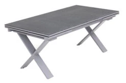 KETTLER BasicPlus Esstischgarnitur, Silber / Anthrazit, Alu / Spraystone / Textil, Tisch 180/280x100cm, 8 Multipositionssessel -Ausgewählte Gartenmöbelgeschäfte 23008 4.jpg