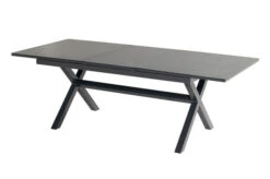 HARTMAN Xanadu / Aruba Sitzgruppe, Xerix/natur, Alu/Teak/Glaskeramik, 4 Dining Sessel, 160/220x100cm, FSC-Teak Armlehnen -Ausgewählte Gartenmöbelgeschäfte 23264 2.jpg