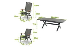 HARTMAN Xanadu / Da Vinci Sitzgruppe, Xerix/natur, Alu/Teak/Glaskeramik, 2 Dining Sessel, 6 Multipo, 160/220x100cm, FSC-Teak Armlehnen 11 HARTMAN Xanadu / Da Vinci Sitzgruppe, Xerix/natur, Alu/Teak/Glaskeramik, 2 Dining Sessel, 6 Multipo, 160/220x100cm, FSC-Teak Armlehnen -Ausgewählte Gartenmöbelgeschäfte 23291 5.jpg