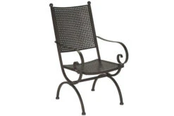 MBM Romeo Esstischgarnitur, Marone, Schmiedeeisen Verzinkt, Tisch 125 X 75 Cm, 4x Sessel -Ausgewählte Gartenmöbelgeschäfte 23360 2.jpg