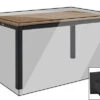 OUTFLEXX Premium Abdeckhaube Für Tische, Schwarz, Polyester, 155 X 92 X 72 Cm, Wasserbeständig, Integriertes Zugband -Ausgewählte Gartenmöbelgeschäfte 23410.jpg