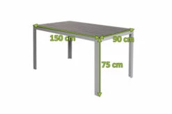 OUTFLEXX Premium Abdeckhaube Für Tische, Schwarz, Polyester, 155 X 92 X 72 Cm, Wasserbeständig, Integriertes Zugband -Ausgewählte Gartenmöbelgeschäfte 23410 5.jpg