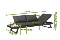 OUTFLEXX Premium Abdeckhaube Für Bänke, Schwarz, Z.B. 23416, 230 X 80 X 40 Cm, Wasserbeständig, Integriertes Zugband 11 OUTFLEXX Premium Abdeckhaube Für Bänke, Schwarz, Z.B. 23416, 230 X 80 X 40 Cm, Wasserbeständig, Integriertes Zugband -Ausgewählte Gartenmöbelgeschäfte 23417 5.jpg