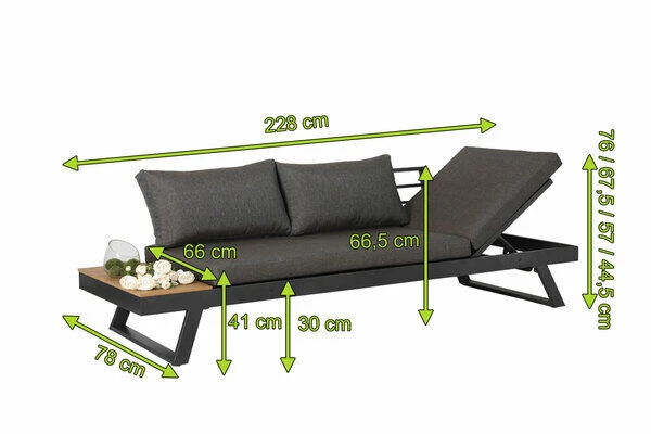 OUTFLEXX Premium Abdeckhaube Für Bänke, Schwarz, Z.B. 23416, 230 X 80 X 40 Cm, Wasserbeständig, Integriertes Zugband 7 OUTFLEXX Premium Abdeckhaube Für Bänke, Schwarz, Z.B. 23416, 230 X 80 X 40 Cm, Wasserbeständig, Integriertes Zugband – Bild 5