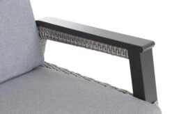 SIENA GARDEN Solea/Bellani Dining Set, Grau/anthrazit/blau, Gardino®-Geflecht/Alu/Keramik, 140 X 85 X 50-72cm, Inkl. 4 Diningsessel, Stufenlos Verstellbar -Ausgewählte Gartenmöbelgeschäfte 23753 12.JPG