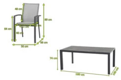 SIENA GARDEN Carlos/Velia Dining Set, Anthrazit/grau, Alu/Ranotex®-Gewebe/Keramik, 180 X 100cm, Inkl. 6 Diningsessel -Ausgewählte Gartenmöbelgeschäfte 23773 05.jpg