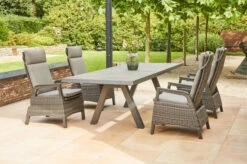 SIENA GARDEN Tirana/Solea Dining Set, Anthrazit/blau, Alu/Gardino®-Geflecht/Keramik, 205-265 X 103 X 76 Cm, Inkl. 4 Diningsessel, Stufenlos Verstellbar -Ausgewählte Gartenmöbelgeschäfte 23797 17.jpg