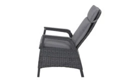 SIENA GARDEN Tirana/Solea Dining Set, Anthrazit/blau, Alu/Gardino®-Geflecht/Keramik, 205-265 X 103 X 76 Cm, Inkl. 4 Diningsessel, Stufenlos Verstellbar -Ausgewählte Gartenmöbelgeschäfte 23797 6.JPG