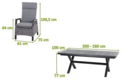 SIENA GARDEN Messina/Solea Dining Set, Blau/anthrazit, Alu/Gardino®-Geflecht/Keramik, 200-260x100, Inkl. 6 Diningsessel, Stufenlos Verstellbar -Ausgewählte Gartenmöbelgeschäfte 23815 5.jpg