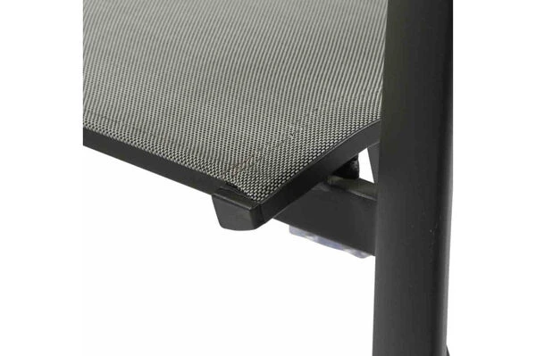 SIENA GARDEN Silva/Velia Dining Set, Anthrazit/grau, Alu/Ranotex®-Gewebe/Keramik, 160 X 90cm, Inkl. 6 Diningsessel 9 SIENA GARDEN Silva/Velia Dining Set, Anthrazit/grau, Alu/Ranotex®-Gewebe/Keramik, 160 X 90cm, Inkl. 6 Diningsessel – Bild 7