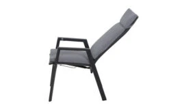 SIENA GARDEN Sincro/Valencia Dining Set, Anthrazit/grau, Alu/Textilgewebe/Keramik, 200-260x103cm, Inkl. 6 Diningsessel, Stufenlos Verstellbar -Ausgewählte Gartenmöbelgeschäfte 23852 8.JPG