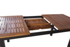 VILLANA Esstischgarnitur, Anthrazit/grau, Alu/ FSC-Akazienholz, Ausziehtisch 150/200 Cm, 4 Multipositionssessel 37 VILLANA Esstischgarnitur, Anthrazit/grau, Alu/ FSC-Akazienholz, Ausziehtisch 150/200 Cm, 4 Multipositionssessel -Ausgewählte Gartenmöbelgeschäfte 23912 10.jpg