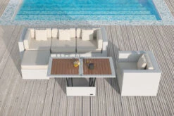 OUTFLEXX Loungemöbel-Set, Weiß, Polyrattan, Für 5 Personen, Inkl. Loungetisch, Wasserfeste Kissenbox -Ausgewählte Gartenmöbelgeschäfte 2523 BOX D 3 CGI.jpg