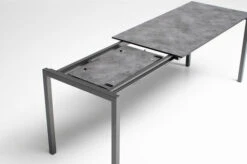 KETTLER Cubic/Basic Plus Esstischgarnitur, Anthrazit, Alu/HPL/Textilene, 140/210x70 Cm, 8 Stapelsessel -Ausgewählte Gartenmöbelgeschäfte 28834 09.jpg