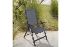 KETTLER Cubic Esstischgarnitur, Anthrazit/grau, Alu/HPL/Textilene, 140/210x70 Cm, 6 Multipos -Ausgewählte Gartenmöbelgeschäfte 28861 06.jpg