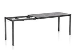 KETTLER Cubic Esstischgarnitur, Anthrazit/grau, Alu/HPL/Textilene, 140/210x70 Cm, 6 Multipos -Ausgewählte Gartenmöbelgeschäfte 28861 09.jpg