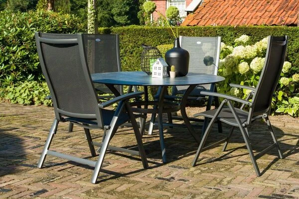 HARTMAN Belcampo Multipositionssessel, Xerix/black, Alu/Textilene 4 HARTMAN Belcampo Multipositionssessel, Xerix/black, Alu/Textilene – Bild 2