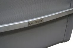 OUTFLEXX Freischwinger, Taupe, Edelstahl/Textilene, Padded, Armlehnen Aus FSC-Teakholz -Ausgewählte Gartenmöbelgeschäfte 2 13490.jpg