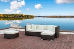 OUTFLEXX Loungemöbel-Set, Braun Marmoriert, 5 Pers, Polyrattan, Wasserfeste Kissenbox -Ausgewählte Gartenmöbelgeschäfte 2 16068 BOX A.jpg