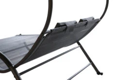 OUTFLEXX Doppelliege, Anthrazit, Polyester/Stahl Pulverbeschichtet, 205x138x34cm, Inkl. Nackenkissen, Rollbar -Ausgewählte Gartenmöbelgeschäfte 2 16102.jpg