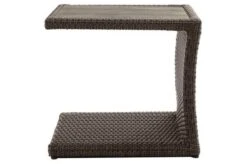 Ploß Rocking Beistelltisch, Grau/braun-meliert, Polyrattan, 50x45x50 Cm, Glasplatte In Steinoptik -Ausgewählte Gartenmöbelgeschäfte 2 18217.jpg