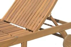 OUTFLEXX Sonnenliege, Natur, FSC-Akazienholz, 197 X 71,5 X 35 Cm, Mit Rollen -Ausgewählte Gartenmöbelgeschäfte 2 18935.jpg
