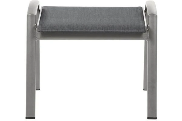 SIENA GARDEN Savina Hocker, Graphit/grau, Aluminium/Texfabric 4 SIENA GARDEN Savina Hocker, Graphit/grau, Aluminium/Texfabric – Bild 2