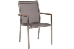 STERN Cardiff Esstischgruppe, Silber/silbergrau, Edelstahl/Teak, Tisch 160 X 90 Cm, 4 Stapel-, 2 Multipositionssessel -Ausgewählte Gartenmöbelgeschäfte 2 19760.jpg