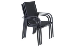 OUTFLEXX Stapelstuhl, Anthrazit Matt/schwarz, Aluminium/Textilene, 67x56x95cm -Ausgewählte Gartenmöbelgeschäfte 2 20361.jpg