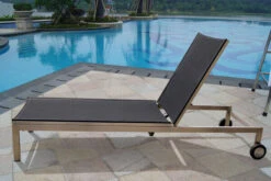 OUTFLEXX Rollliege, Schwarz, Edelstahl/Textilene, Verstellbare Rückenlehne, 212x71x36cm 13 OUTFLEXX Rollliege, Schwarz, Edelstahl/Textilene, Verstellbare Rückenlehne, 212x71x36cm -Ausgewählte Gartenmöbelgeschäfte 2 7100 1.jpg