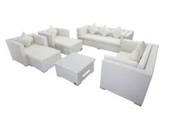 OUTFLEXX Loungemöbel-Set, Weiß, Polyrattan, Für 9 Personen, Inkl. Loungetisch, Wasserfeste Kissenbox -Ausgewählte Gartenmöbelgeschäfte 2 7173 BOX D.jpg