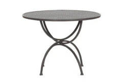 MBM Tisch Romeo, Marone, Schmiedeeisen Verzinkt, Pulverbeschichtet, 100x73 Cm -Ausgewählte Gartenmöbelgeschäfte 3 10901.jpg