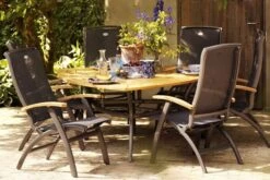 HARTMAN Da Vinci Multipositionssessel, Xerix/anthrazit, Alu/Textilene, Mit FSC-Teak-Armlehnen -Ausgewählte Gartenmöbelgeschäfte 3 11660 1.jpg