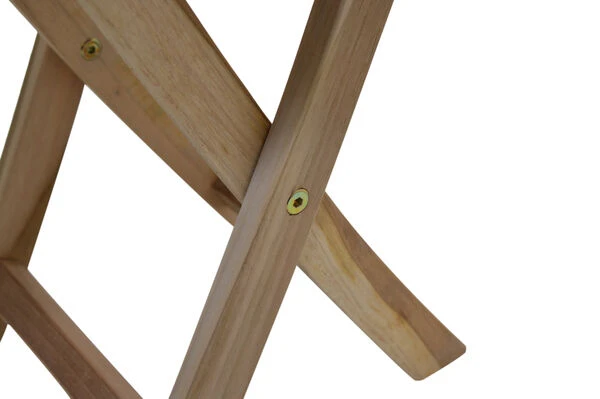 Beistelltisch Tennessee Aus ECO-Teakholz Von Ploß, Klappbar, Ø 50x50 Cm 5 Beistelltisch Tennessee Aus ECO-Teakholz Von Ploß, Klappbar, Ø 50x50 Cm – Bild 3