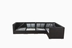 OUTFLEXX Ecklounge-Set Polyrattan, Braun, Für 5 Personen, Wasserfeste Kissenbox -Ausgewählte Gartenmöbelgeschäfte 3 1304 BOX A.jpg