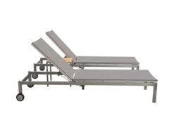 OUTFLEXX 2er-Set Rollliege, Taupe, Edelstahl/Teak, 212x71x36cm, Mit Beistelltisch 45x45cm 20 OUTFLEXX 2er-Set Rollliege, Taupe, Edelstahl/Teak, 212x71x36cm, Mit Beistelltisch 45x45cm -Ausgewählte Gartenmöbelgeschäfte 3 14171.jpg